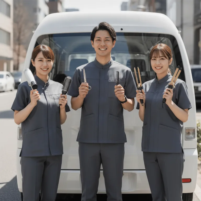 高級美容室 のチーム: Minato City